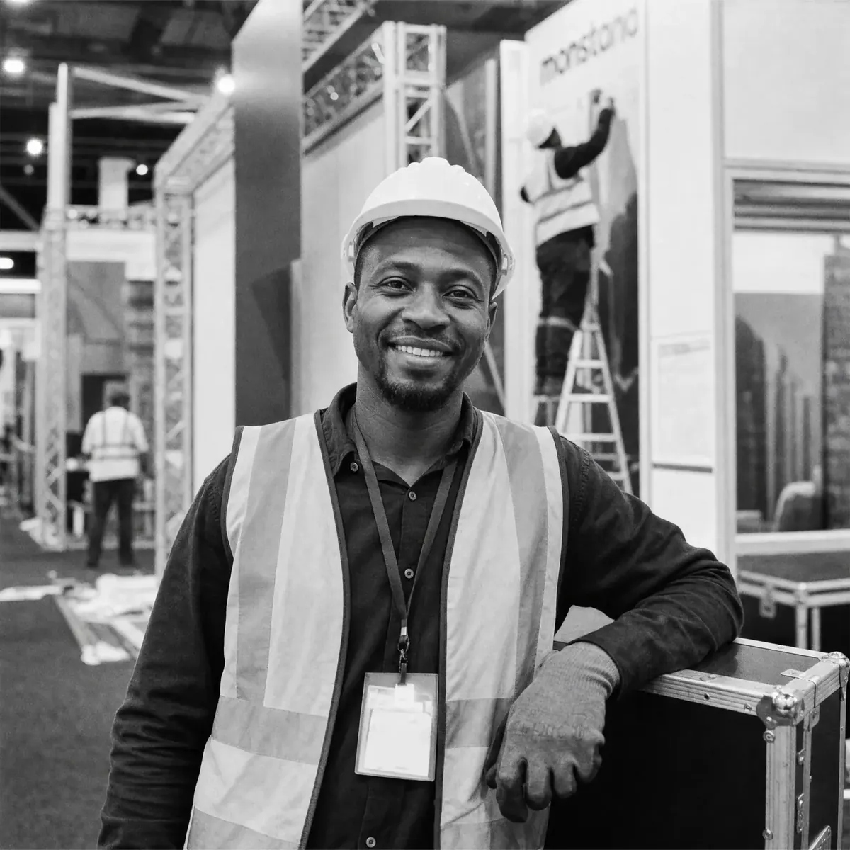 Kouadio Brou, site foreman